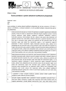 Čestné prohlášení, str.2